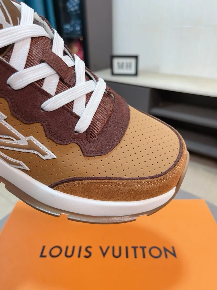 Men's shoes💰438🌹🌹[LV]🌹High-end brand of men's shoes: Official website 1:1 Latest masterpiece: The upper is made of Italian imported first-layer cowhide with special materials➕Full genuine leather lining🔥, making walking more convenient and comfortable! Exclusive new style, stunning work [color]! Create a fashionable personality to set off your uniqueness! A must-have for trendy men! Classic🔥Number: 38-44